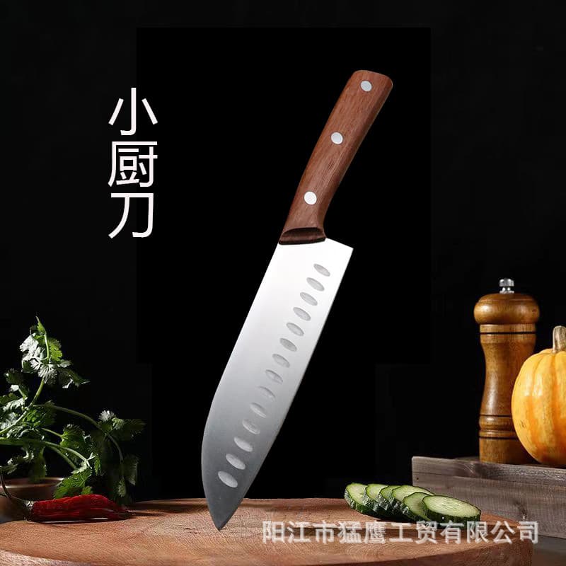 Stainless Steel Chef Knife for Home Kitchen Slicing, Western Cuisine Knife, Sharp, Hotel Chef Special Sushi Knife