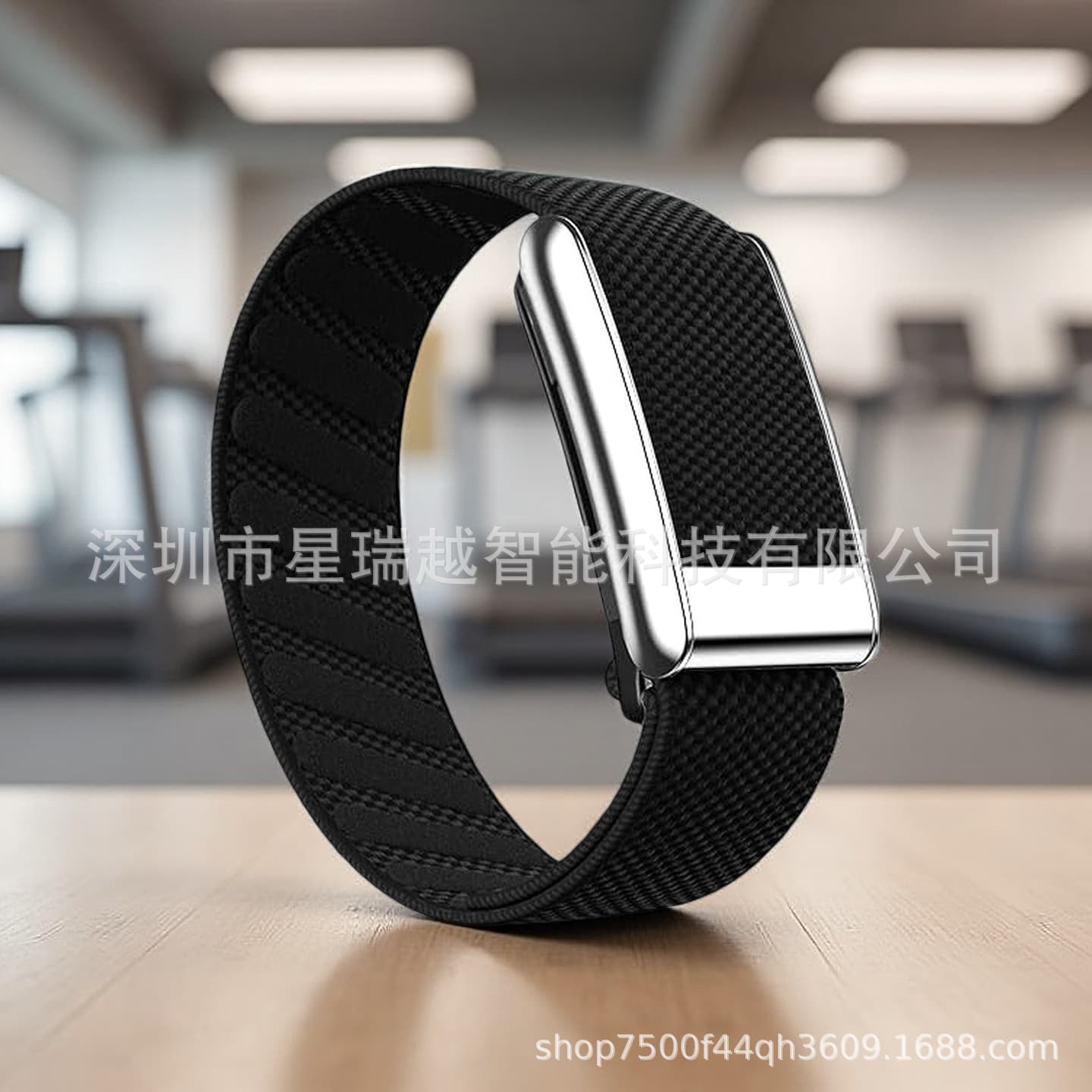 Compatible with Whoop 5.0 Watch Nylon Elastic Strap MG/Peak Smart Band Single-Loop Wristband Cross-Border