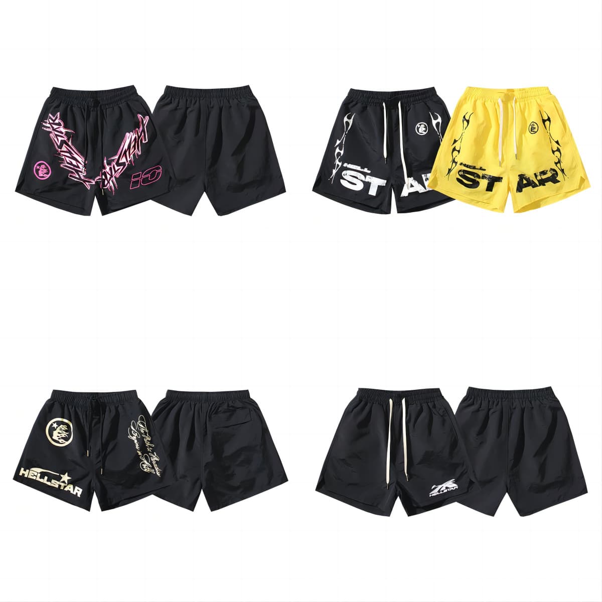 Cross-border trade European and American Hellstar summer casual sport unisex beach shorts