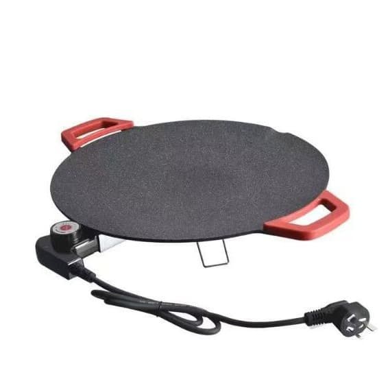 Multifunctional 220V Electric Griddle, Home Use, Maifan Stone Korean BBQ Grill, Smokeless Pancake Maker, Electric Frying Pan