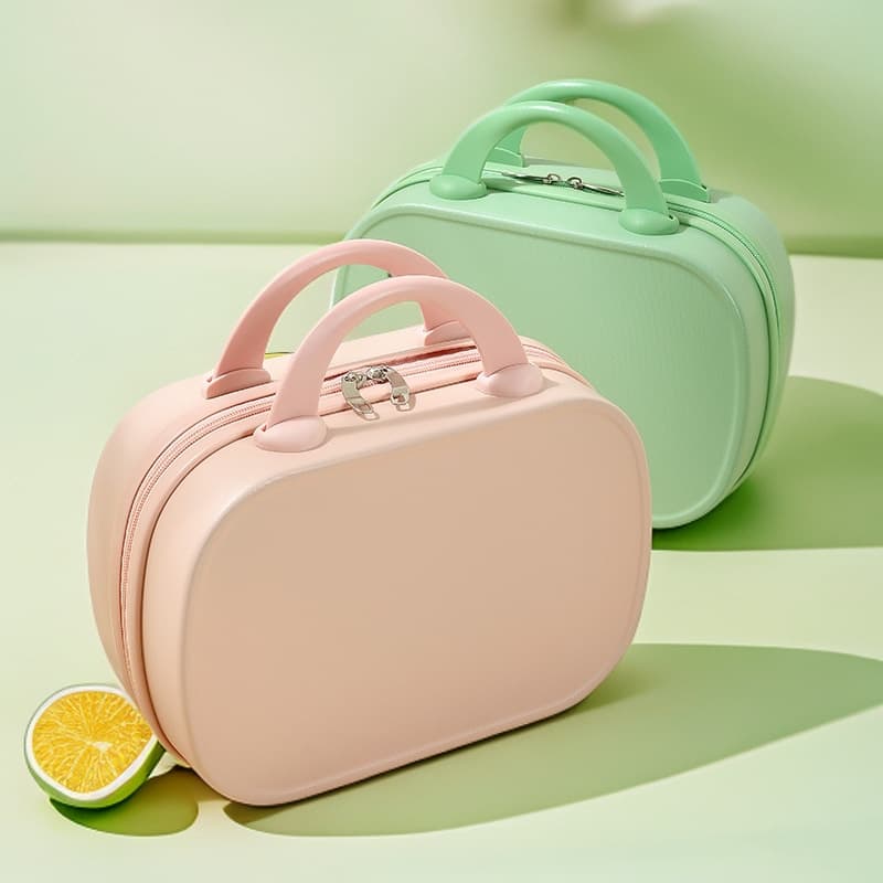 Small suitcase, mini cosmetic case, 14-inch small box, souvenir, customized small suitcase, storage bag, password box