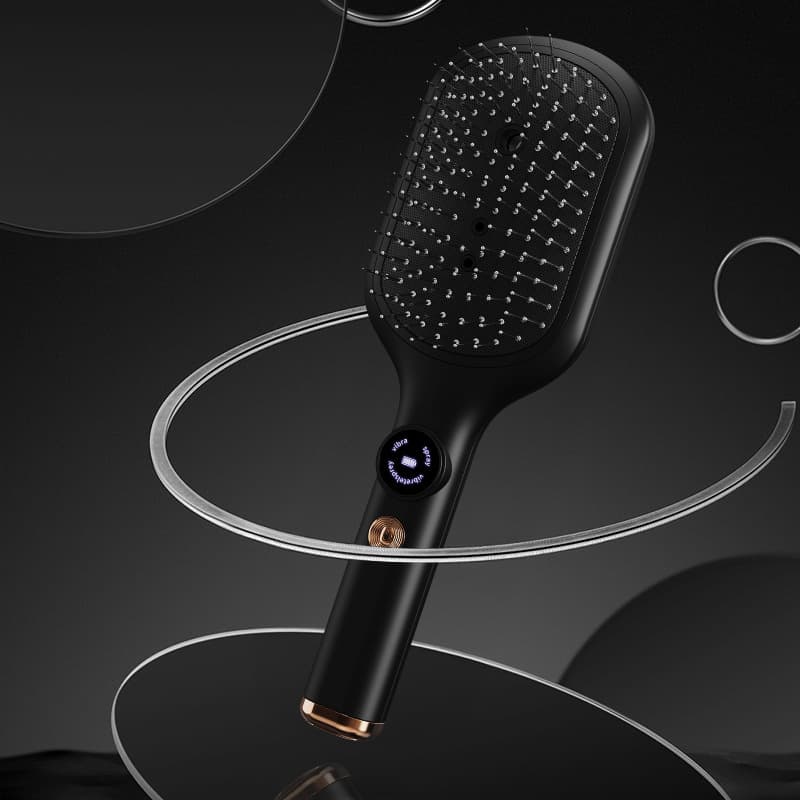 Cross-border Electric Multi-function Massage Comb, Home Essential Oil Infusion Atomizing Comb, Red Light Hair Care Comb, Hair Styling Comb Wholesale