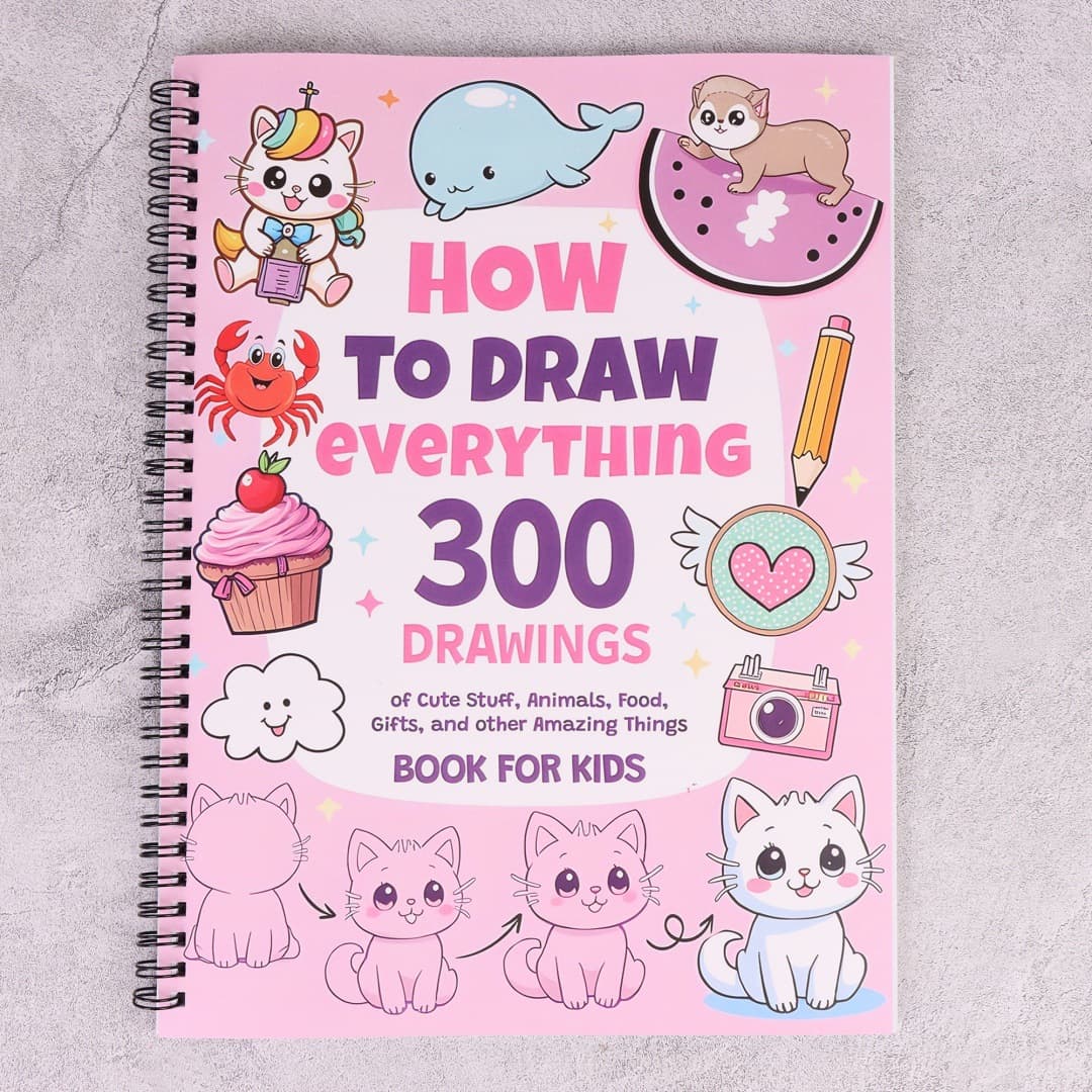 How to Draw Everything Coloring Book 300 Drawings