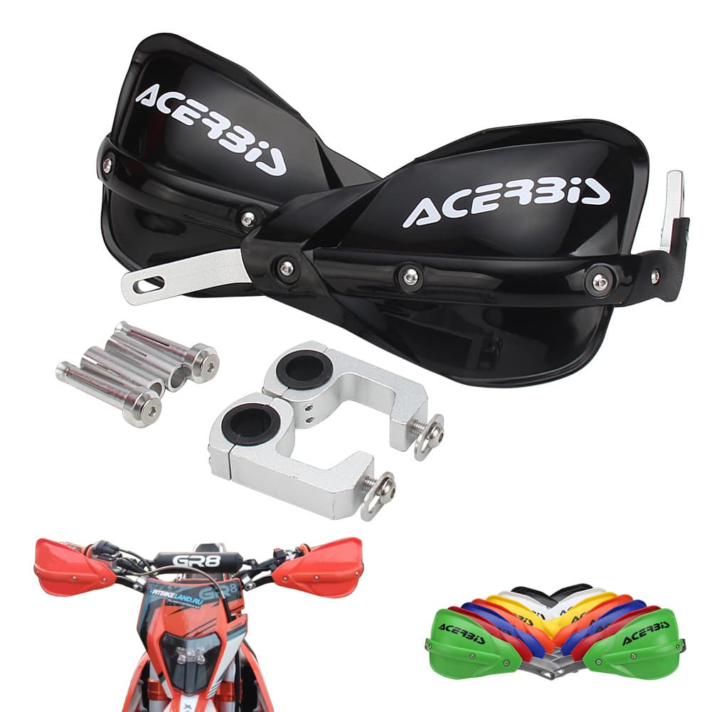 Off-Road Motorcycle Hand Guard Modified Large Windshield Crash Protection Hand Guard Bow