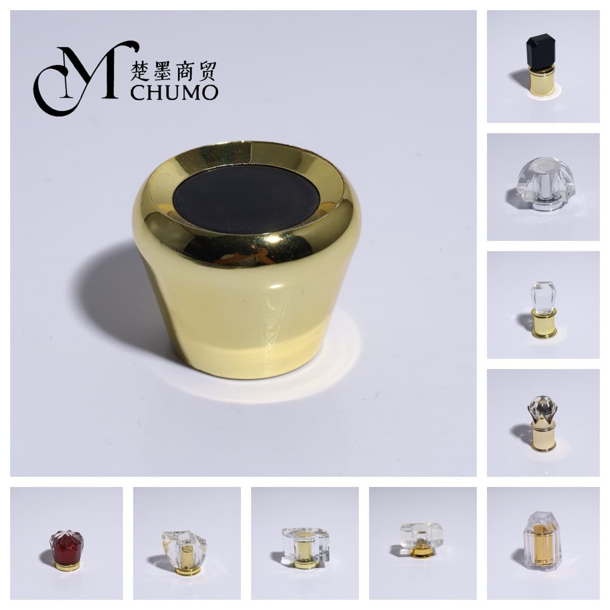 Source factory acrylic transparent caps, 15 snap-on perfume bottle matching lids, universal single inner plastic caps - Xuzhou.