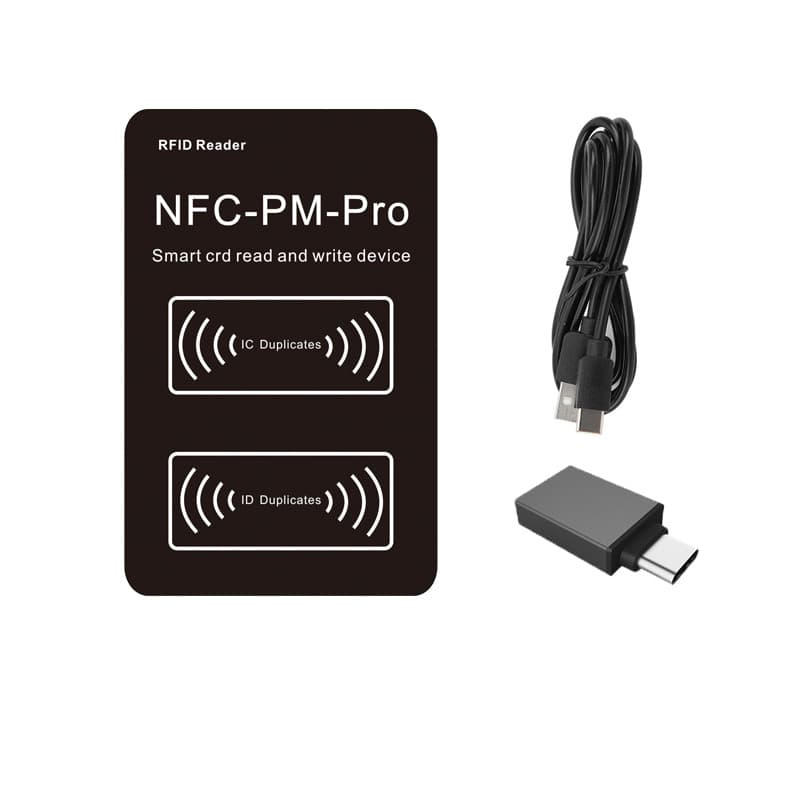 English Version PMpro Elevator Card Matching RFID Copier IC Encryption 13.56MHz Copy Machine Induction Card Read-Write