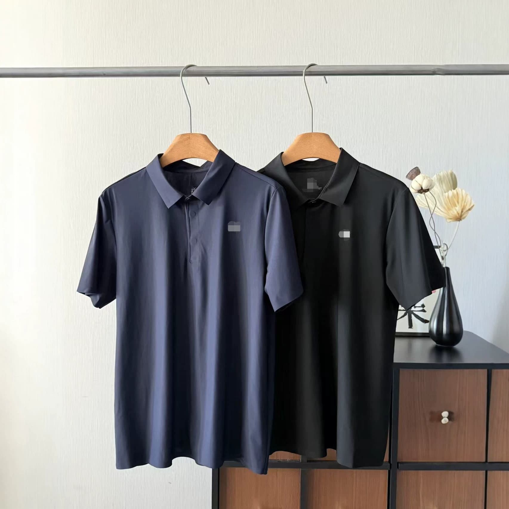 Xiaoshu KL Long 26 Summer New Men's Lapel Polo Shirt Quick-Dry Breathable Stylish Versatile Casual Top T-Shirt
