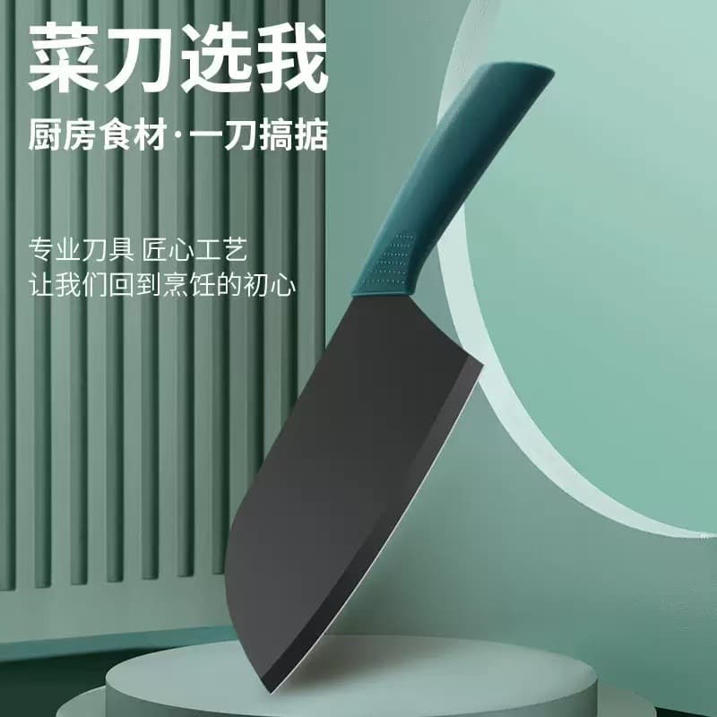 Ladies' Small Kitchen Knife, Stainless Steel Dormitory Cutlery for Slicing Vegetables and Meat, Portable and Lightweight Chef's Knife