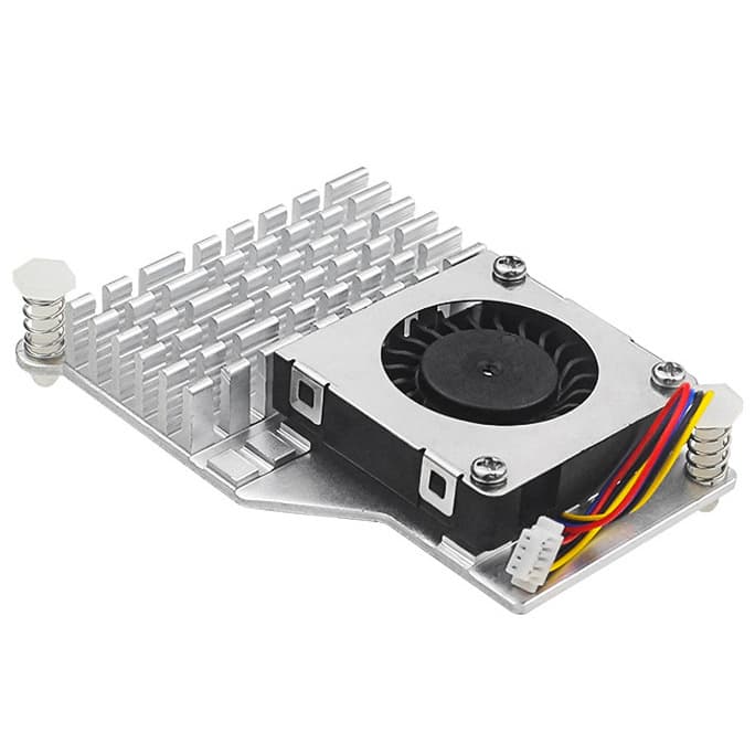 Raspberry Pi 5 Gen 5 Heatsink Active Cooler Raspberry Pi 5 Aluminum Heatsink Blower Fan
