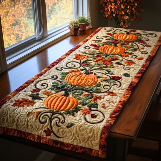 2026 New Cross-Border Independent Station Temu Digital Printed Quilted Table Runner Printed Living Room Dining Table Decorative Tablecloth