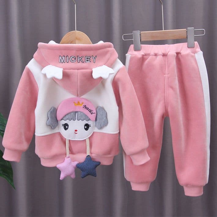 Kids Girls Baby Spring Autumn Outfit Infant Children Toddler Set 0-5 Years Girl Two Piece Fall Fashion