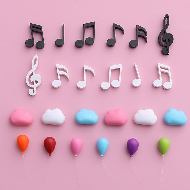Creative Cloud Refrigerator Magnet 3D Balloon Note Refrigerator Magnet Creative Sticky Note Creative Refrigerator Magnet