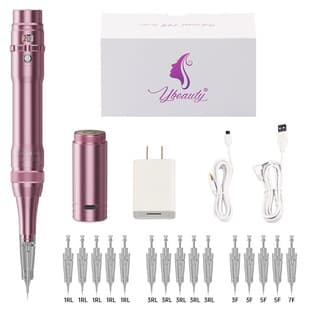Eyebrow Tattoo Pen Microblading Integrated Machine Full Disposable Cartridge Eyebrow Machine Wireless Charging Eyebrow Pen Beauty Device