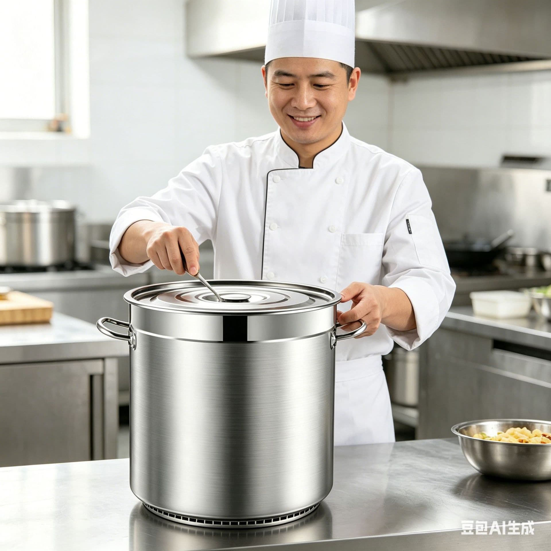 Fin bucket energy-saving bucket large-capacity stainless steel soup bucket braised meat bucket household special pot gas soup pot stainless steel pot