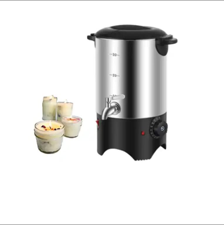 05 Model 5L Wax Melting Pot Candle Making Machine Stainless Steel 5L Temperature Control Electric Wax Melter for Candle Making