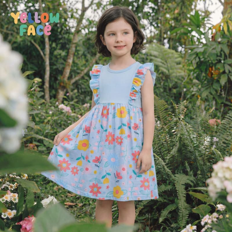26 Summer European and American Fashion New Girls' Dresses Cartoon Lace Children's Dresses Princess Dresses Round Neck Children's Dresses
