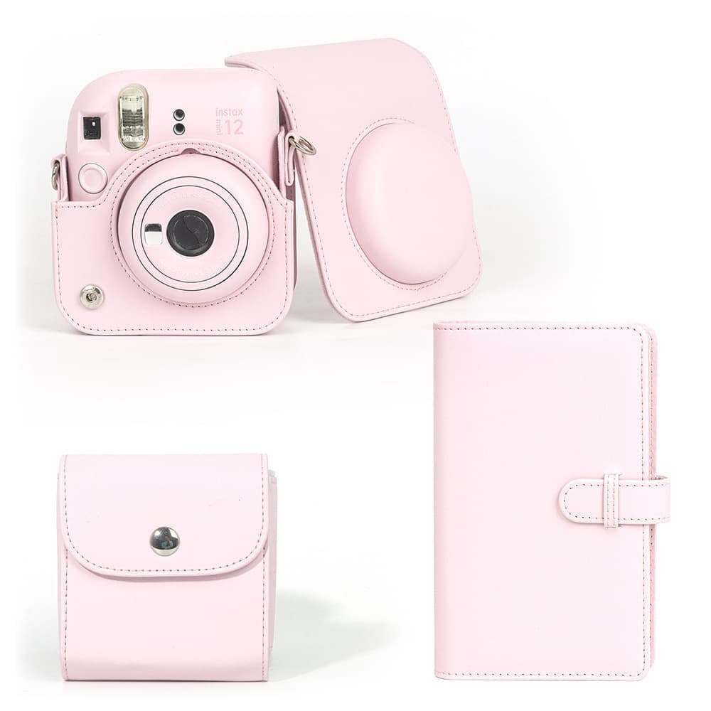 Compatible with Instax Kit with mini12 Camera Bag, 3-inch 108-sheet Photo Album, SQ Photo Storage Pouch, Hot Style