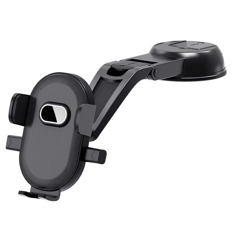 Car Suction Cup Phone Navigation Mount, Waterfall-Style Suction Cup Holder, Dashboard One-Touch Locking Mount