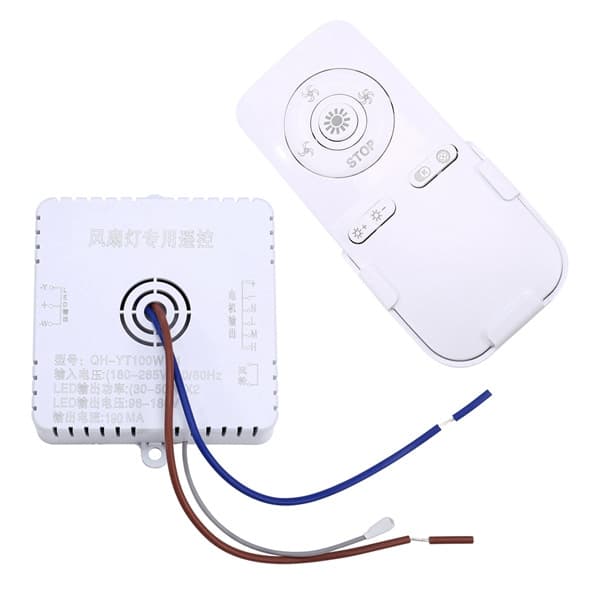 Bedroom ceiling fan light remote control 100W receiver controller driver fan light accessories 30-50W*2