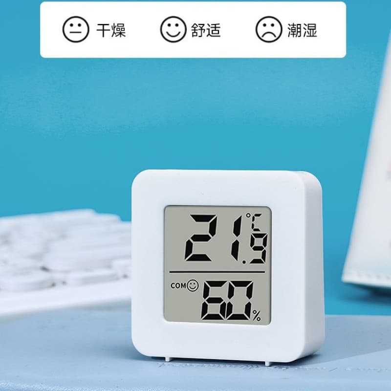 Hot-Selling Electronic Digital Indoor Hygrometer, Household Precision Thermometer, Mini Stand or Wall-Mount Design