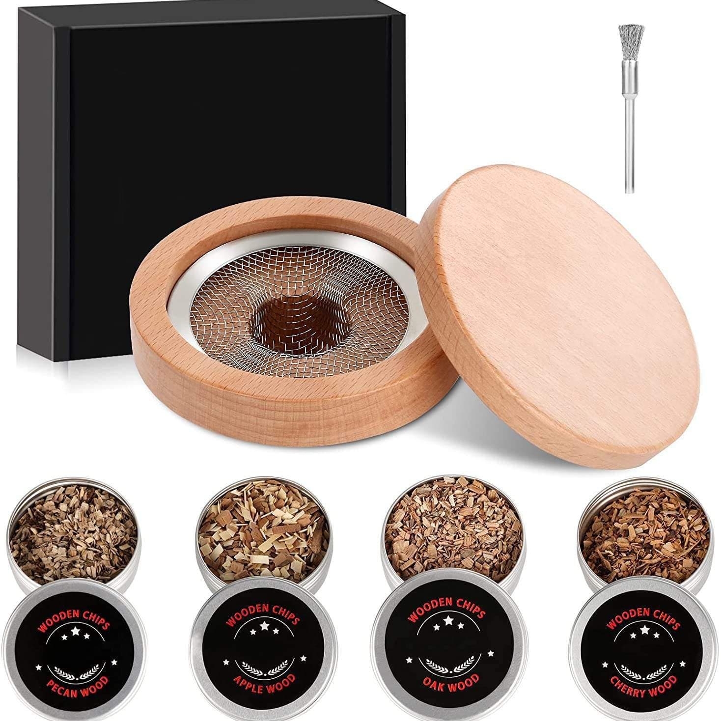 Wholesale Cocktail Smoker Set Whiskey Smoker Filter Wood Chips Torch Bartending Bartender Kit