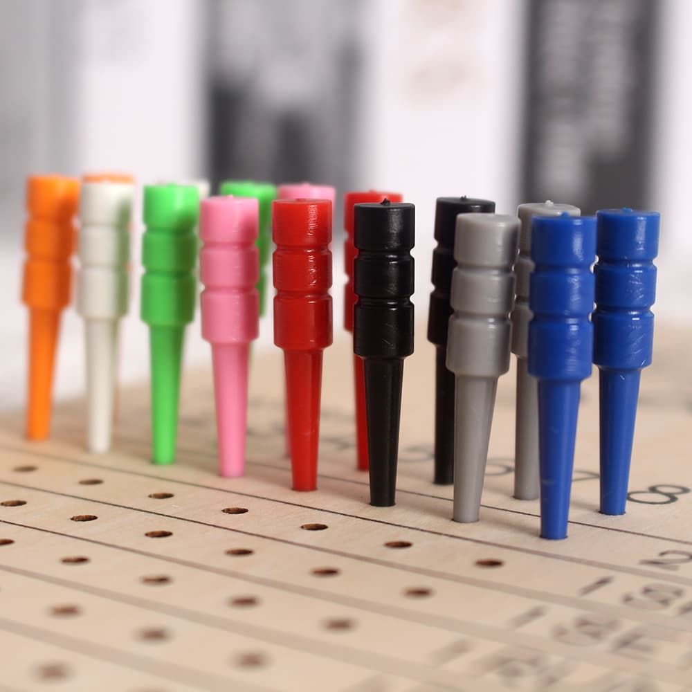 Amazon Best-Seller Cribbage Game Scoring Pegs for 1/8" Holes, Cribbage Pegs Dowels