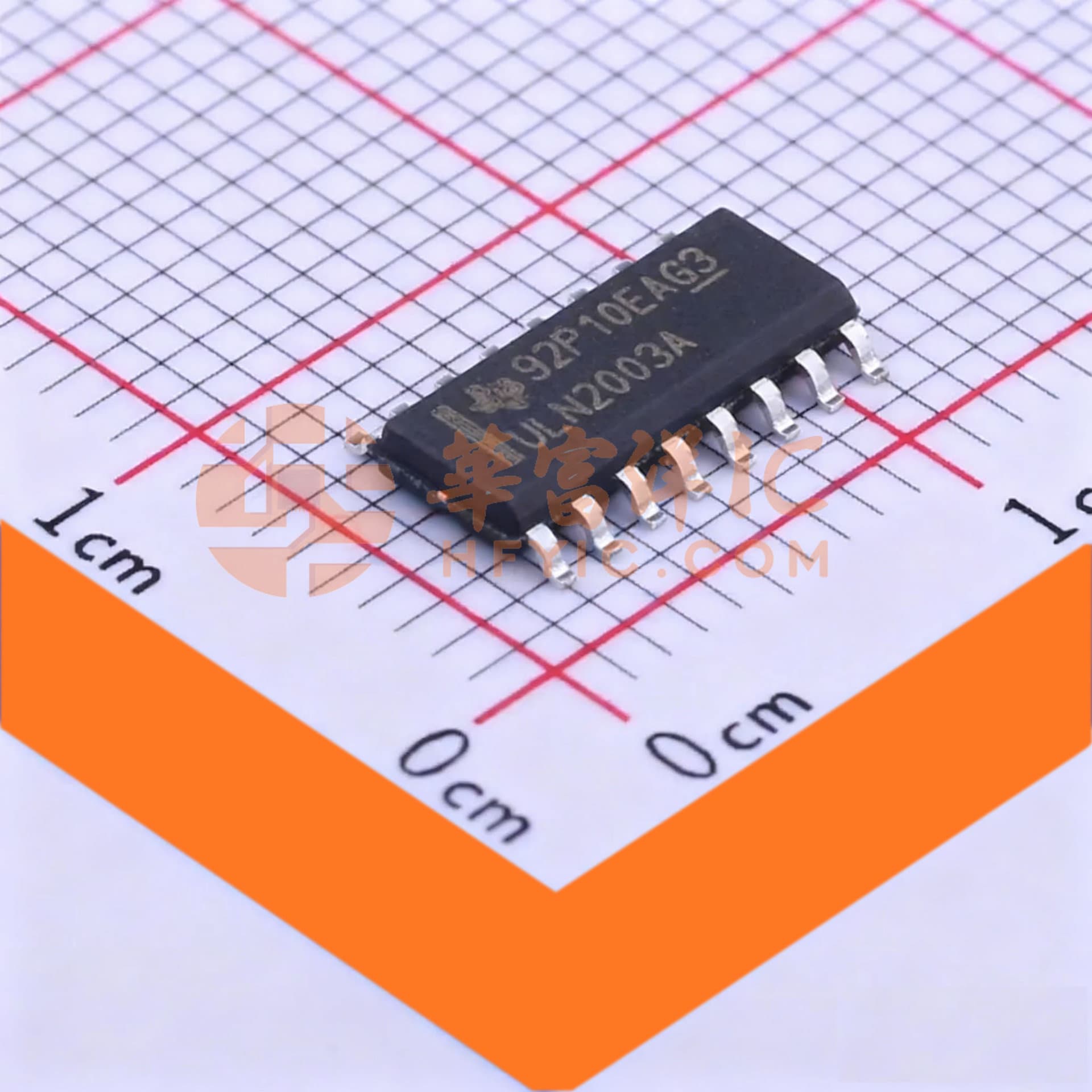 Genuine original ULN2003ADR package SOP-16 SMD Darlington transistor driver IC chip.