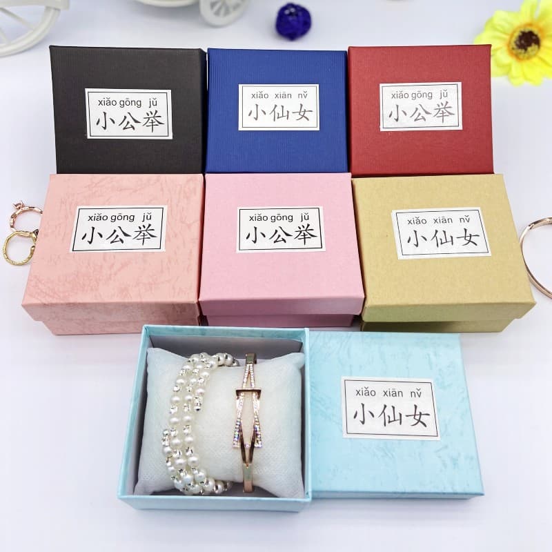 Factory wholesale export watch gift boxes, Korean-style packaging, fairy-themed multi-color retro watch cases