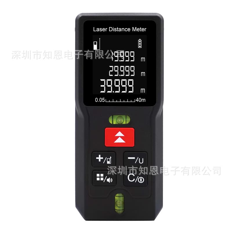 Handheld Red Laser Distance Meter Infrared Measuring Electronic Ruler mm
