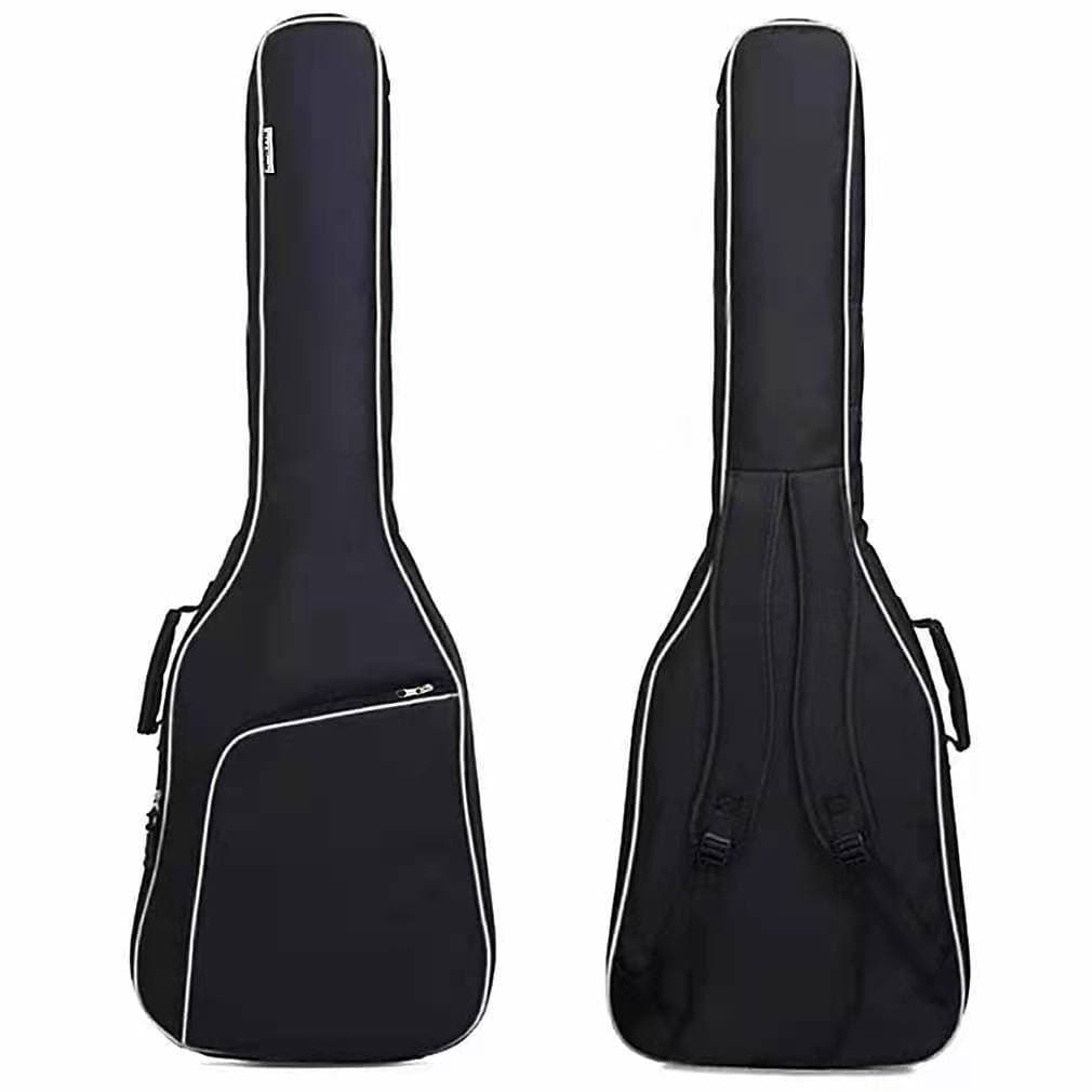 Factory direct sales of double-shoulder padded electric bass bag/backpack/electric guitar bag, thickened and padded 8mm backpack