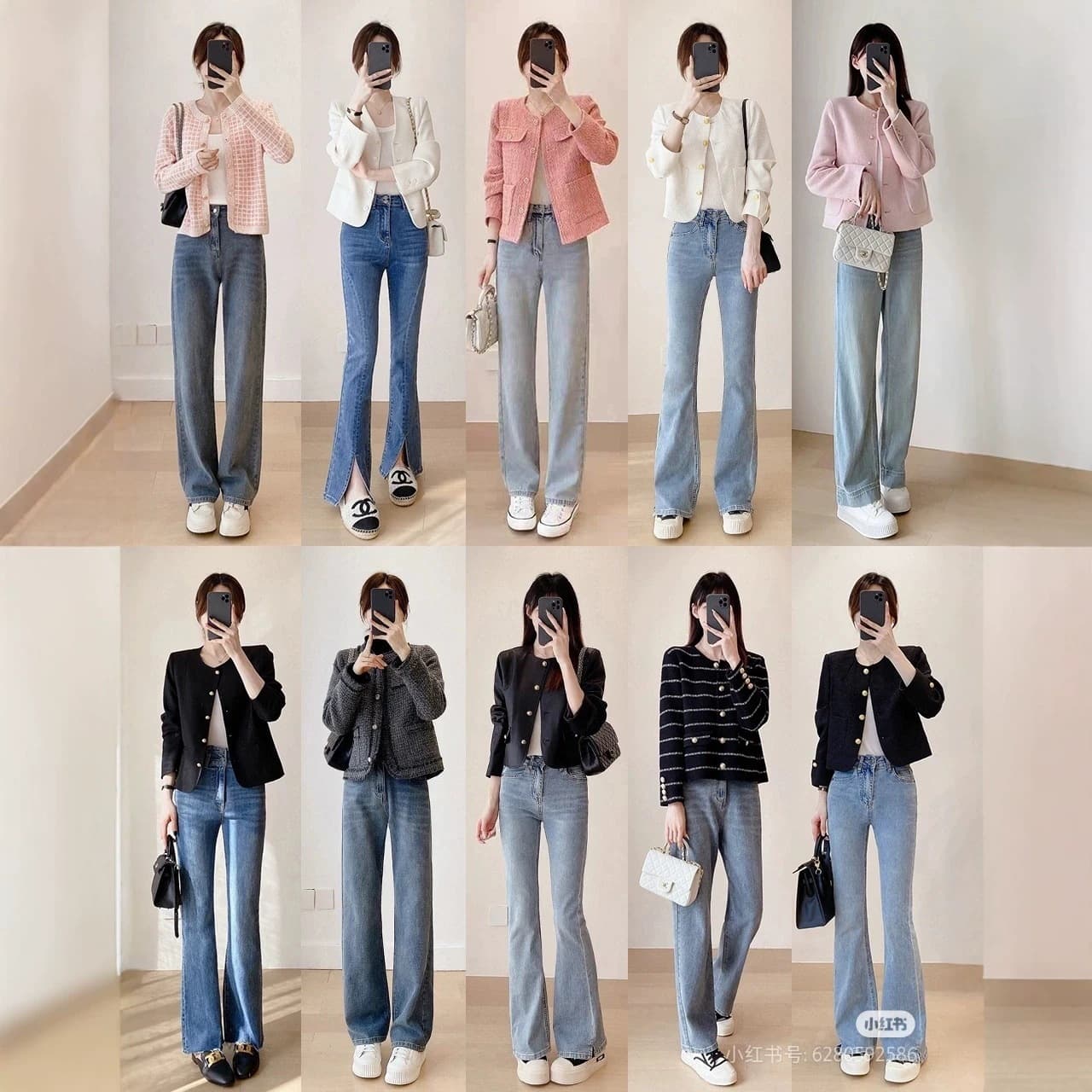 Chanel-style jacket for spring and autumn, women's design sense high-end, Guangzhou Shisanhang new brand women's clothing wholesale direct supply