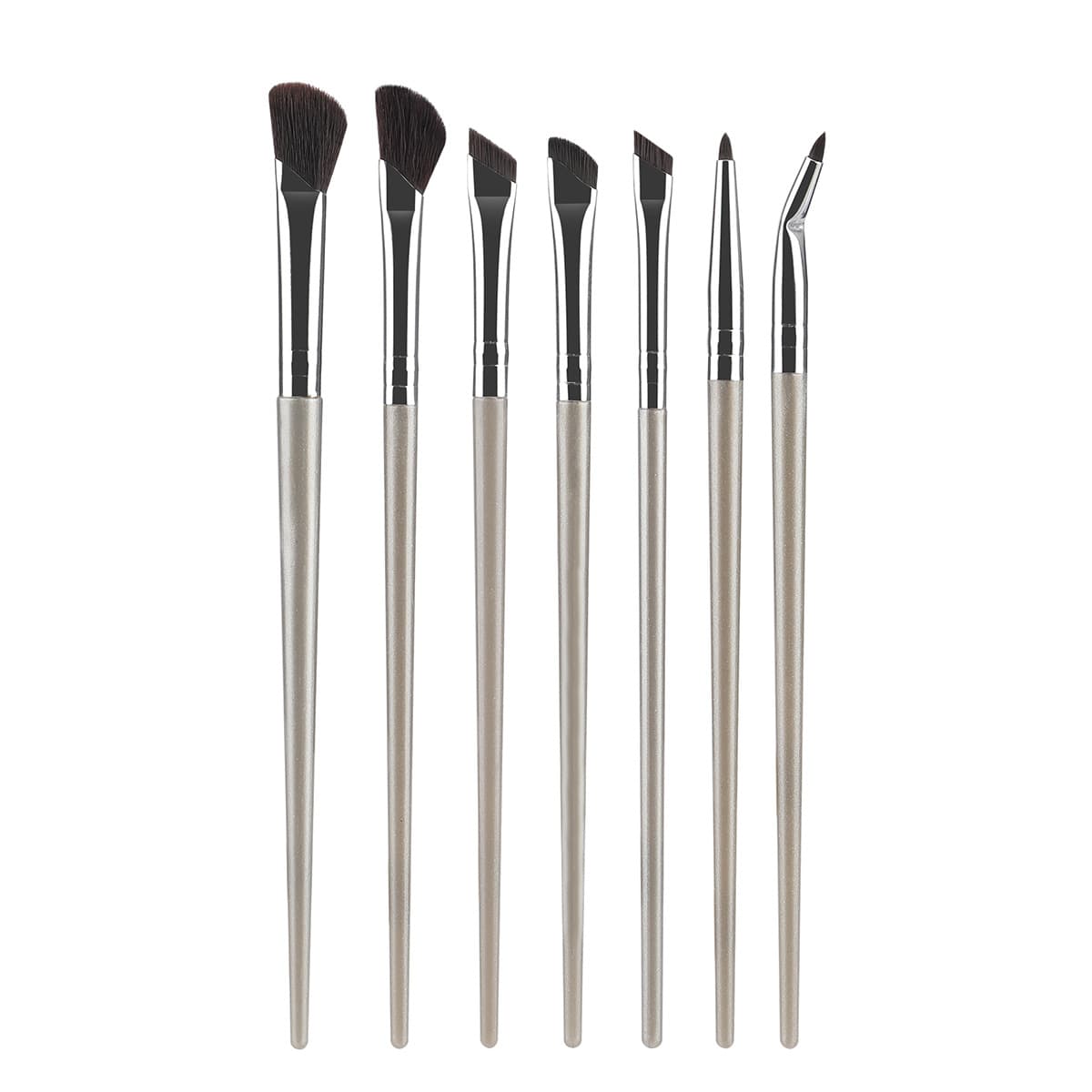 Factory Direct 7-Piece Eye Makeup Brush Set Eyeshadow Brush Eye Detail Brush Concealer Brush Eyeliner Brush Nose Shadow Brush