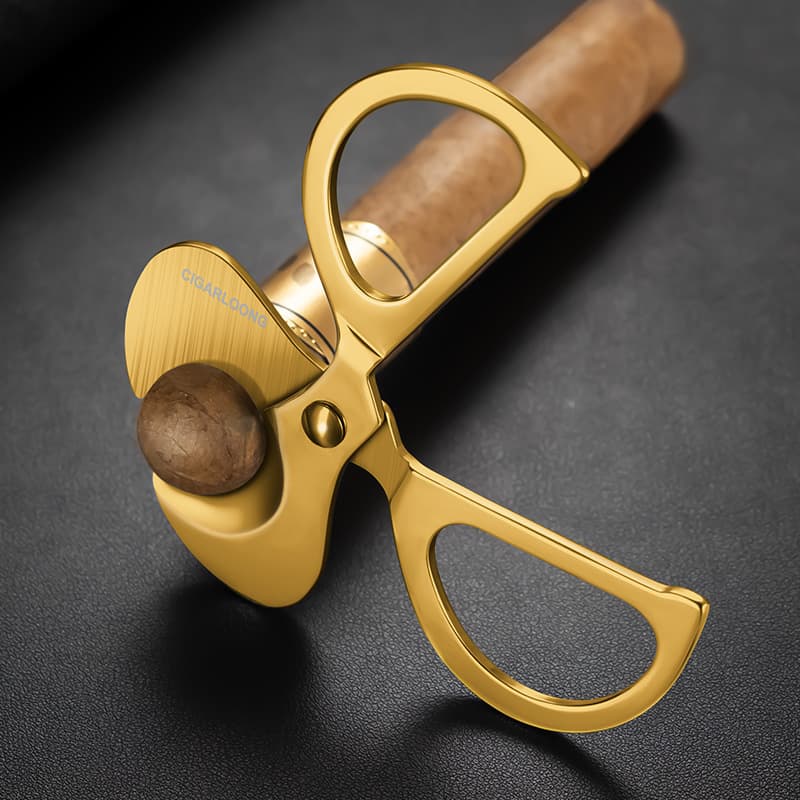 Eggplant Dragon Cigar Scissors Sharp Scissors Cigar Cutters Special Snow Knife Cuban Cigar Tools Cigar Shears