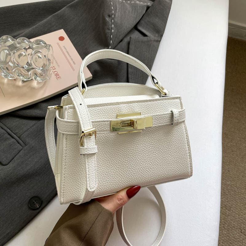 Trendy Small Bag for Women 2026 New Style Fashion Handheld Kelly Bag Simple Casual Commute Crossbody Square Bag