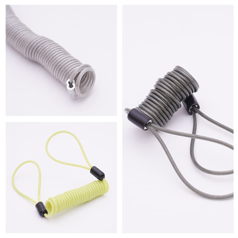 Hardware Accessories Motorcycle Electric Bicycle Disc Brake Lock Reminder Rope 1.5m