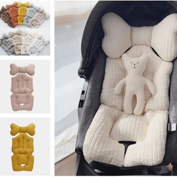 2022 New Korean Style Ins Style Baby Stroller Seat Cushion, Baby High Chair Cotton Pad, Car Seat Thickened Pad