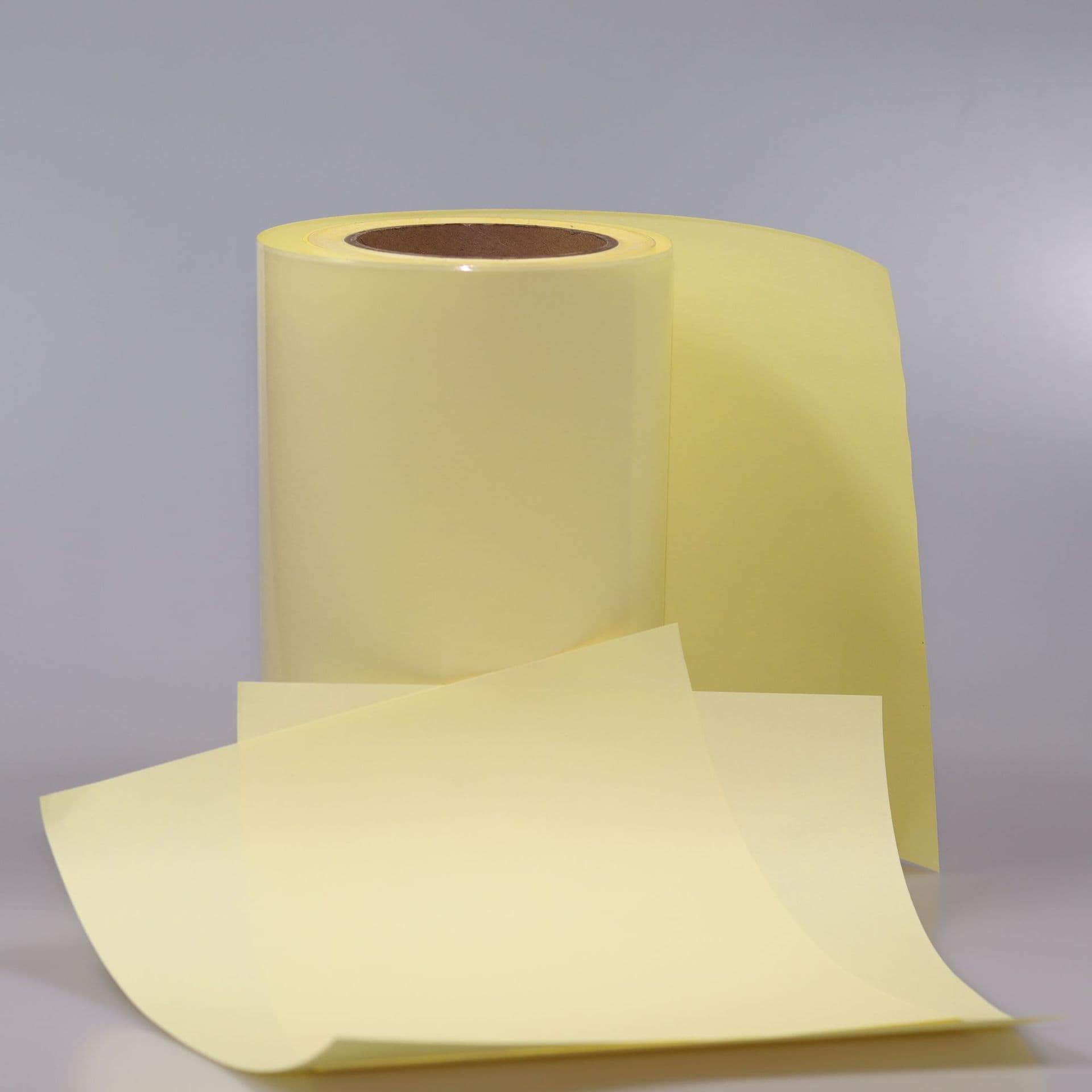 95G high-grade yellow single plastic single silicone release paper 3-5G industrial anti-adhesive glassine silicone oil paper wholesale die-cutting