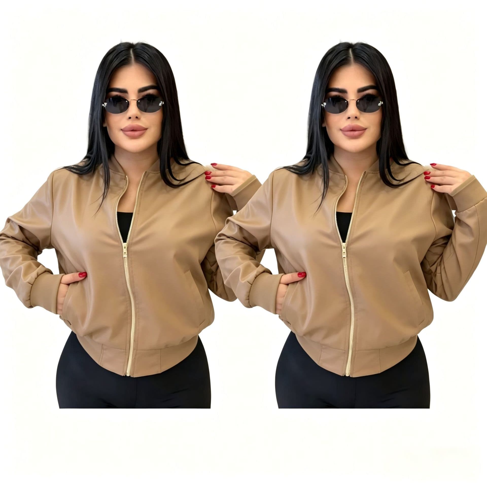 S-4XL autumn and winter jacket casual baseball uniform new embroidered women's temperament jacket J5284