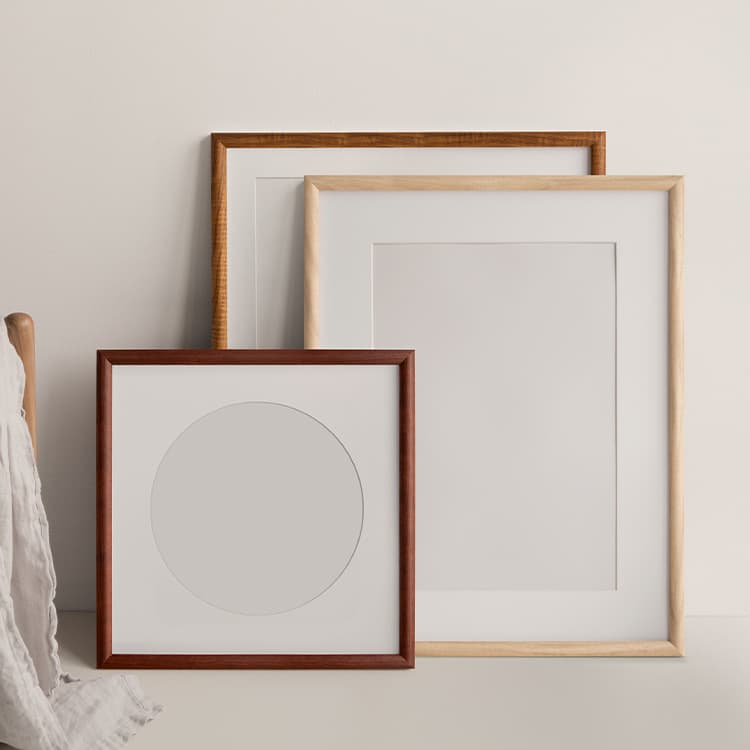Blank Calligraphy Painting Frame, Wall-Mounted, 50cm Chinese Painting Frame, Student DIY Artwork Display Frame, Large Outer Frame