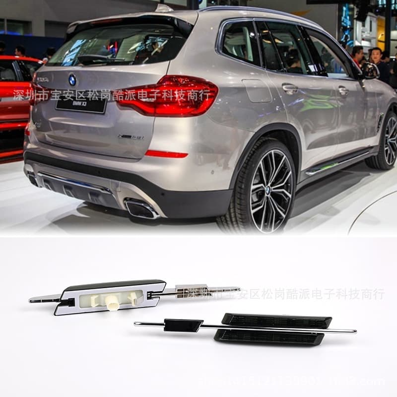 For BMW 1 Series 3 Series 5 Series E81 E82 E90 E60 Fender Light LED Turn Signal Smoked Side Lamp Edge Light