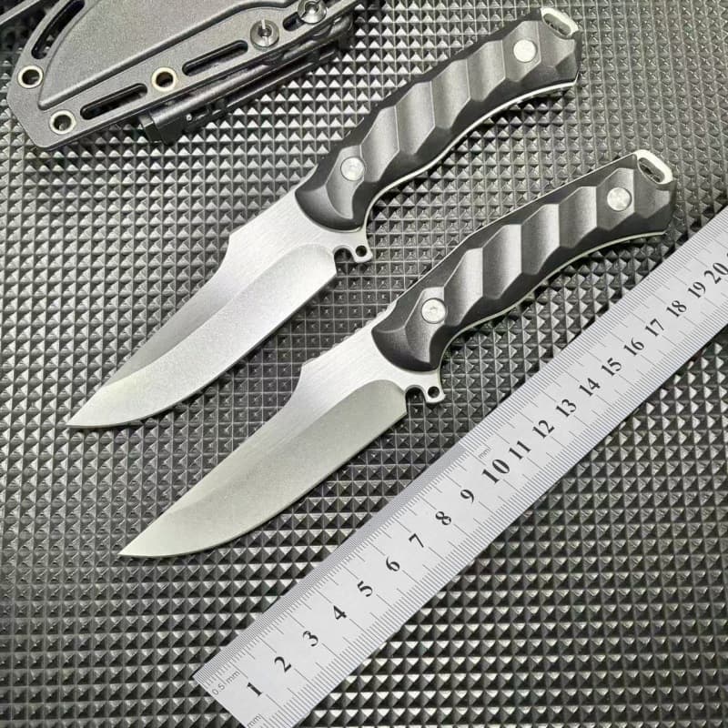Cross-border Hot Selling Outdoor Knife Camping Survival Knife Tactical Sharp Small Knife High Hardness Integrated with K-sheath Small Fixed Blade Knife