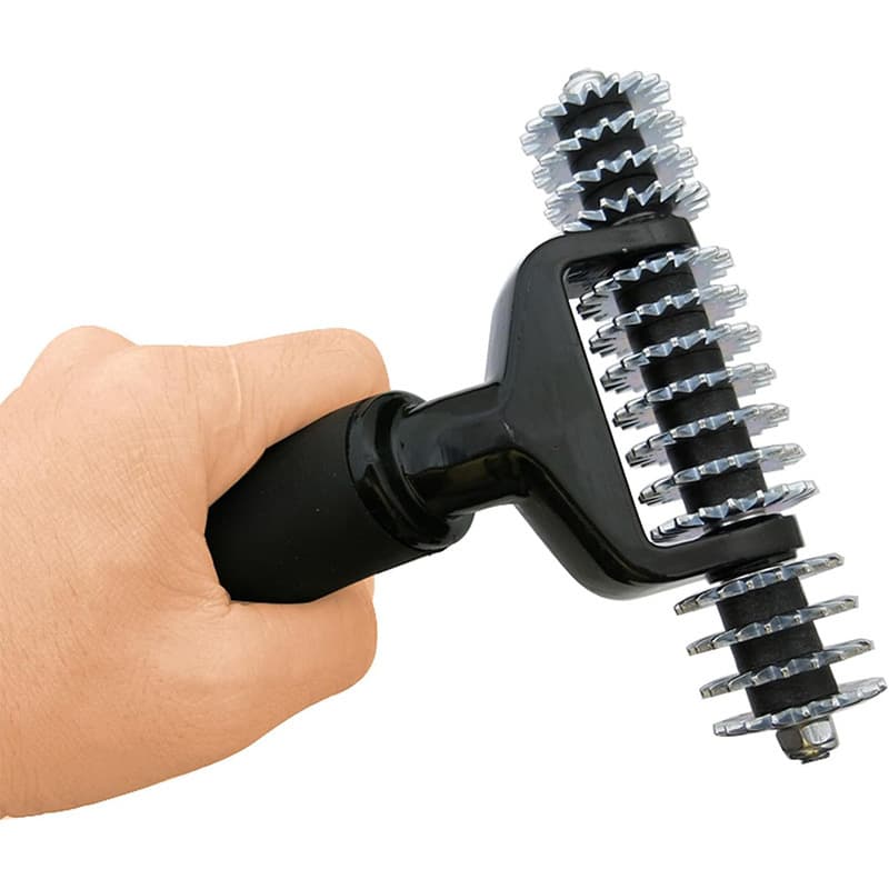 Complete set of cross-border carpet installation tools: carpet pressing rollers, toothed rollers, compaction tools