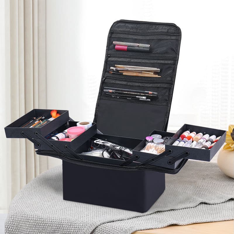 Makeup Case Tattoo Tool Box Professional Cosmetic Bag Portable Cosmetics Storage Bag Half Tool Bag