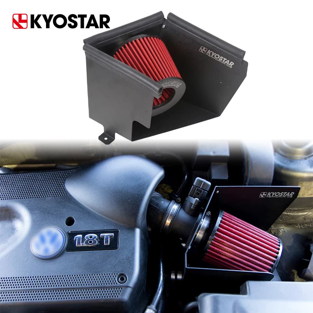 2000-2006AodiTT 8N 2019+GTI MK4 Jetta GLI 1.8L Cold Air Intake System Kit