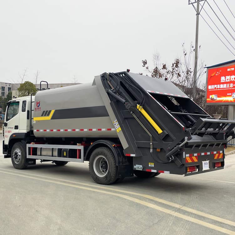 Dongfeng Tuyi 16-Ton Garbage Compaction Truck, 3-Ton Garbage Transfer Vehicle, Easy Registration, Home Delivery