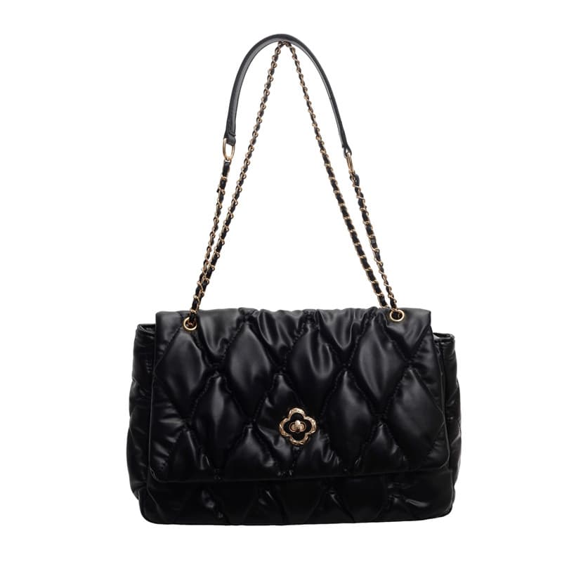 Stylish Chain Bag 2026 New Diamond Quilted Casual Crossbody Bag Fashion Simple Small Fragrance Style Premium Shoulder Bag