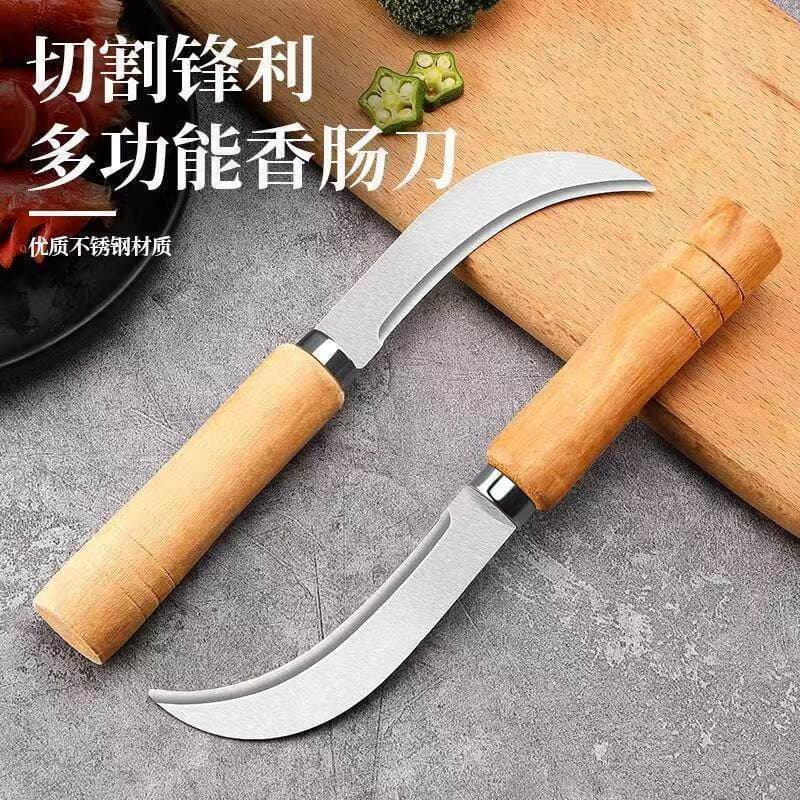 Stainless steel machete, banana knife, small sickle, vegetable cutting, pineapple knife, fruit knife, sausage machine, stall jackfruit knife