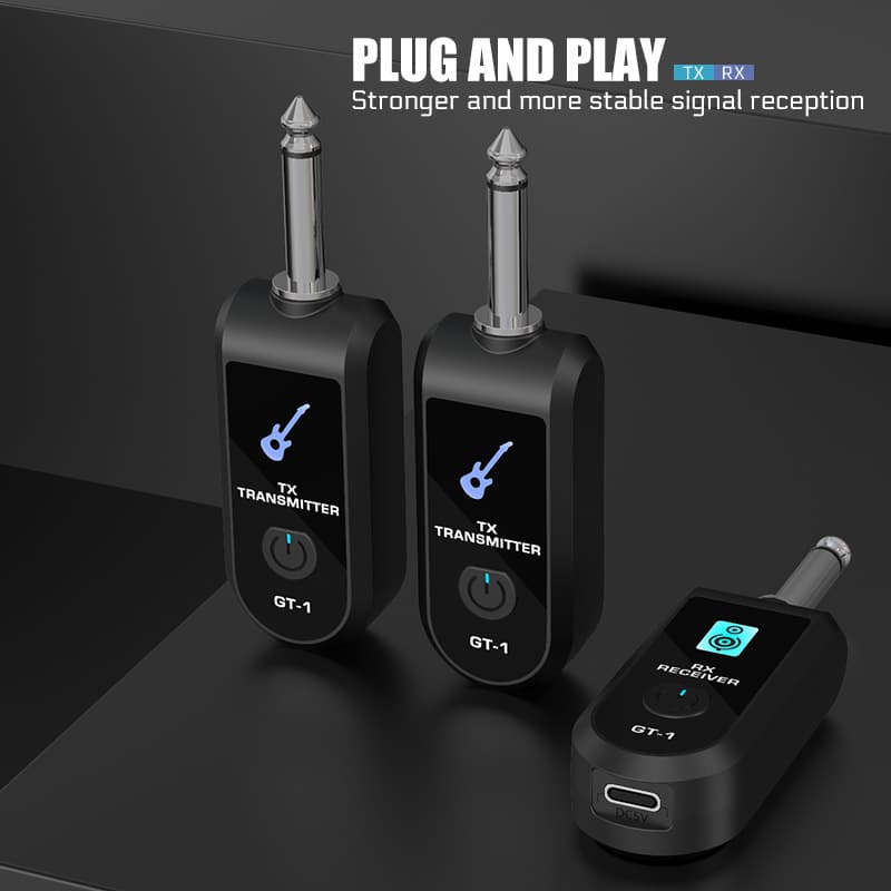 Guitar instrument wireless radio electric blowpipe violin wireless transmitter musical instrument accessories wireless connection adaptation