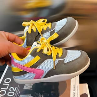Children's Athletic Shoes Girls' Casual Shoes 2026 New Autumn Girls' Sports Shoes Middle and Big Kids' German Training Shoes Boys