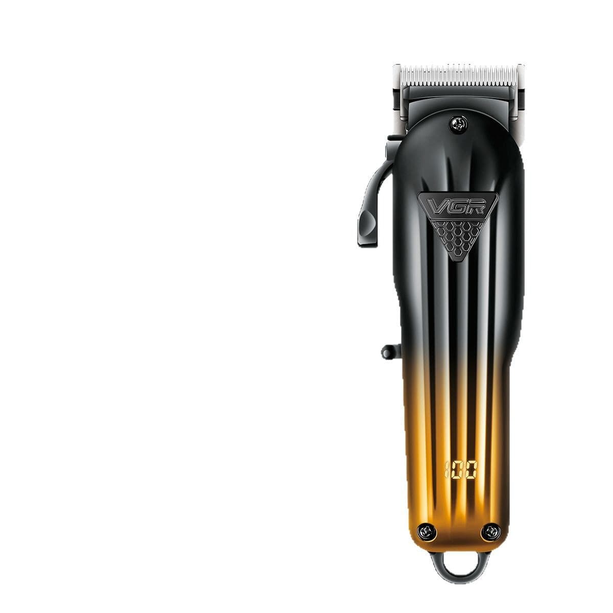 VGR644 New Cross-border Smart Digital Display Oil Head Hair Clipper Salon Whitening Device Household Electric Hair Trimmer Set